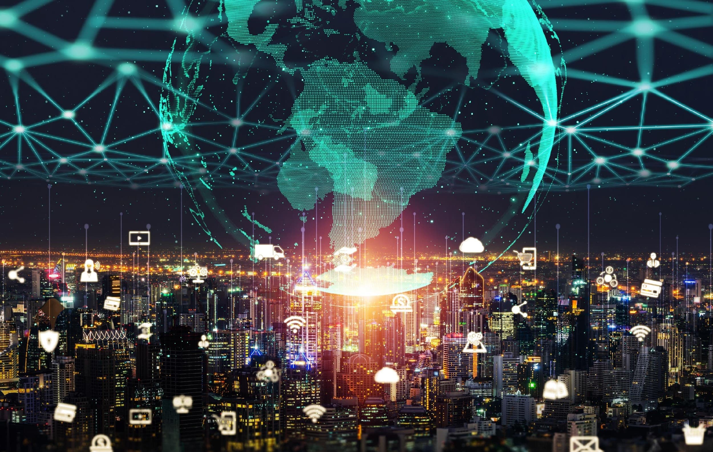 Institutional trading floor representing OWNR infrastructure for MBS markets
